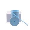 16 oz Acrylic Tumbler Acrylic Kupresso Sky Blue White Gift Box 