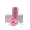 30oz sublimation tumbler with handle Kupresso White Gift Box Pink 