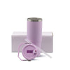 30oz sublimation tumbler with handle Kupresso White Gift Box Purple 