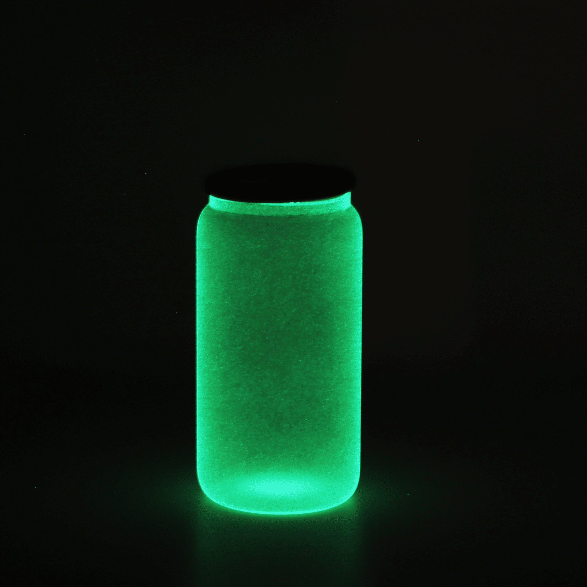 16oz Sublimation Glow in the Dark Glass Jar Kupresso 