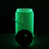 16oz Sublimation Glow in the Dark Glass Jar Kupresso Single 