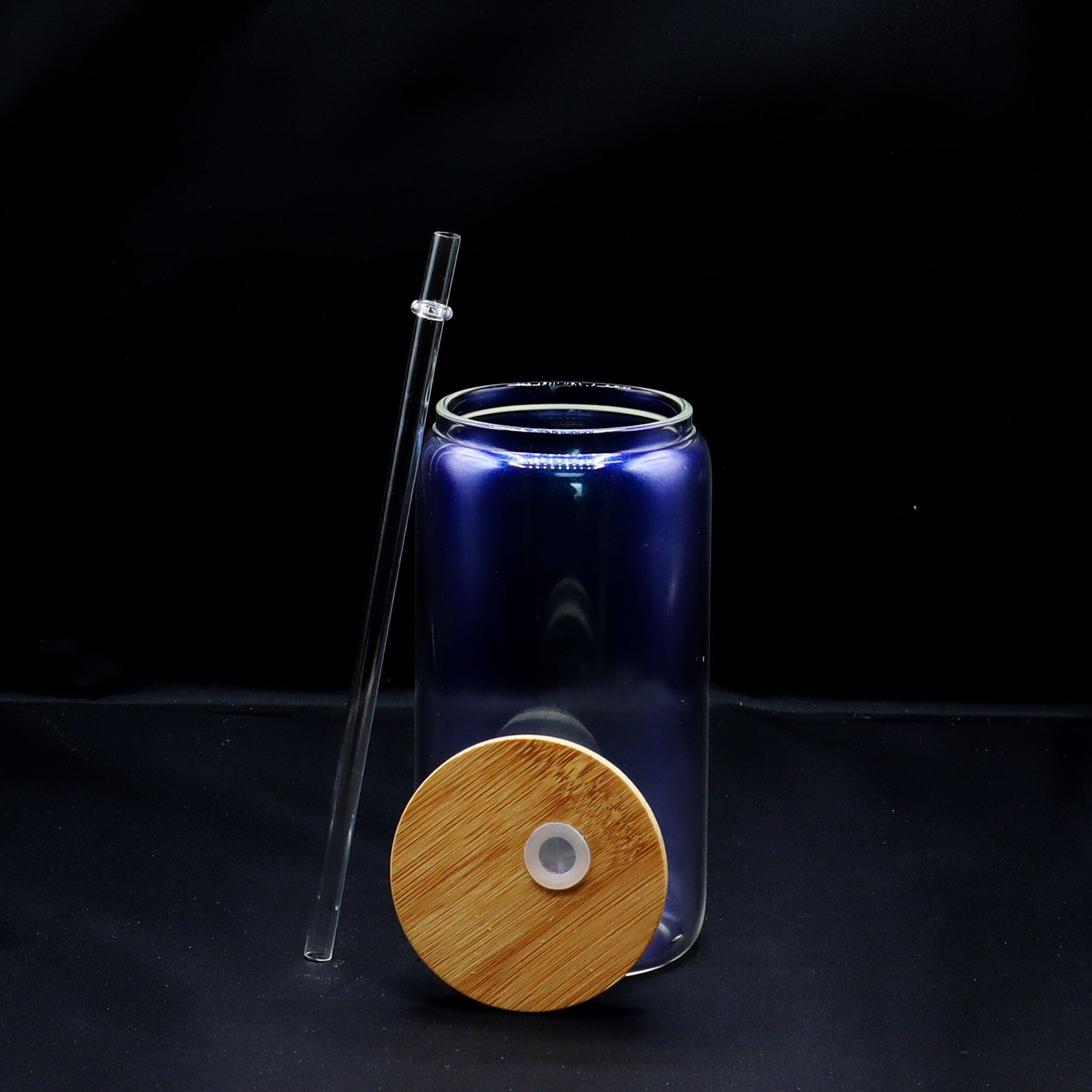 16oz Sublimation Iridescent Glass Jar Kupresso 