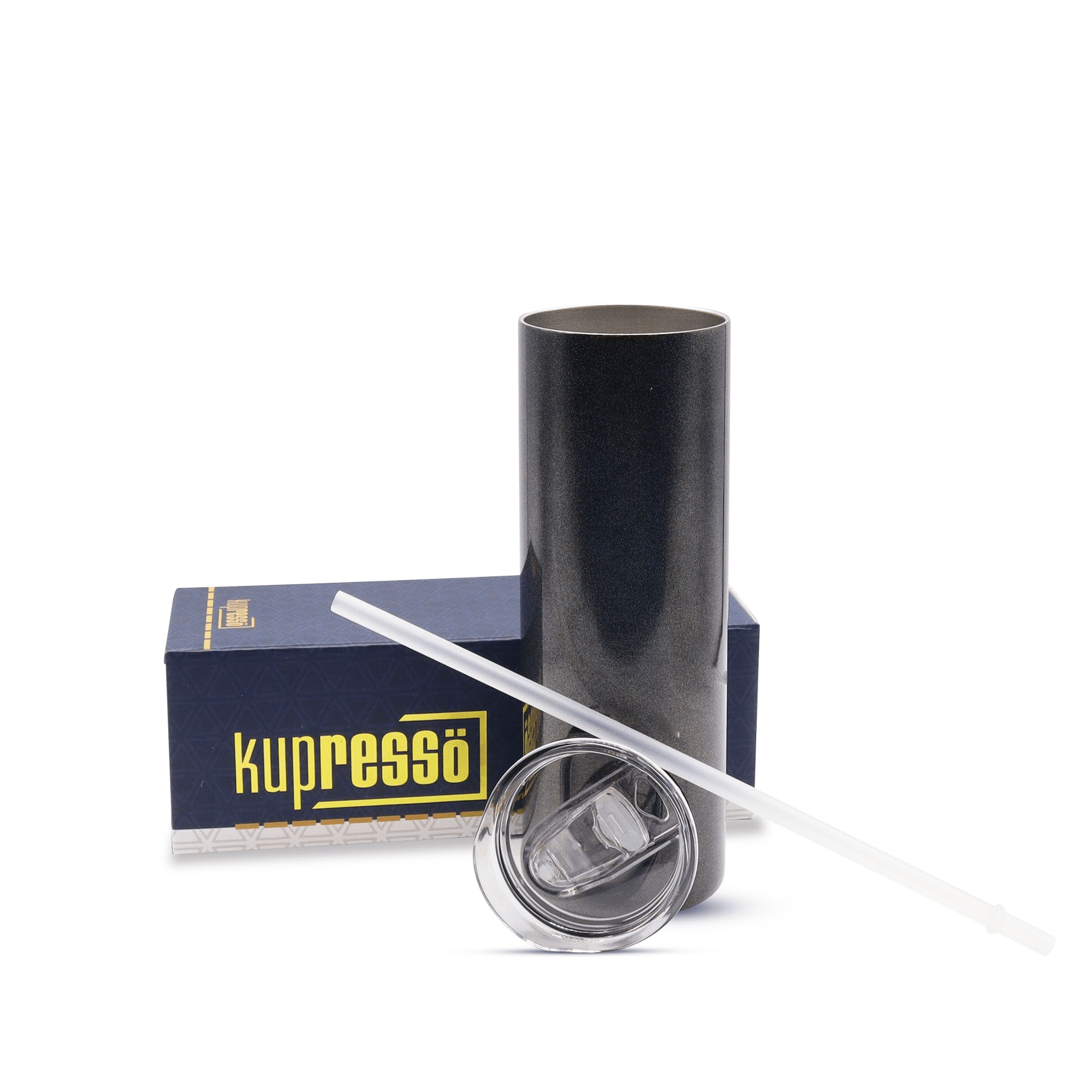 20oz Sublimation Holographic Tumbler Regular / Sublimation Tumbler Kupresso Holographic Black Kupresso Box (Standard) Single