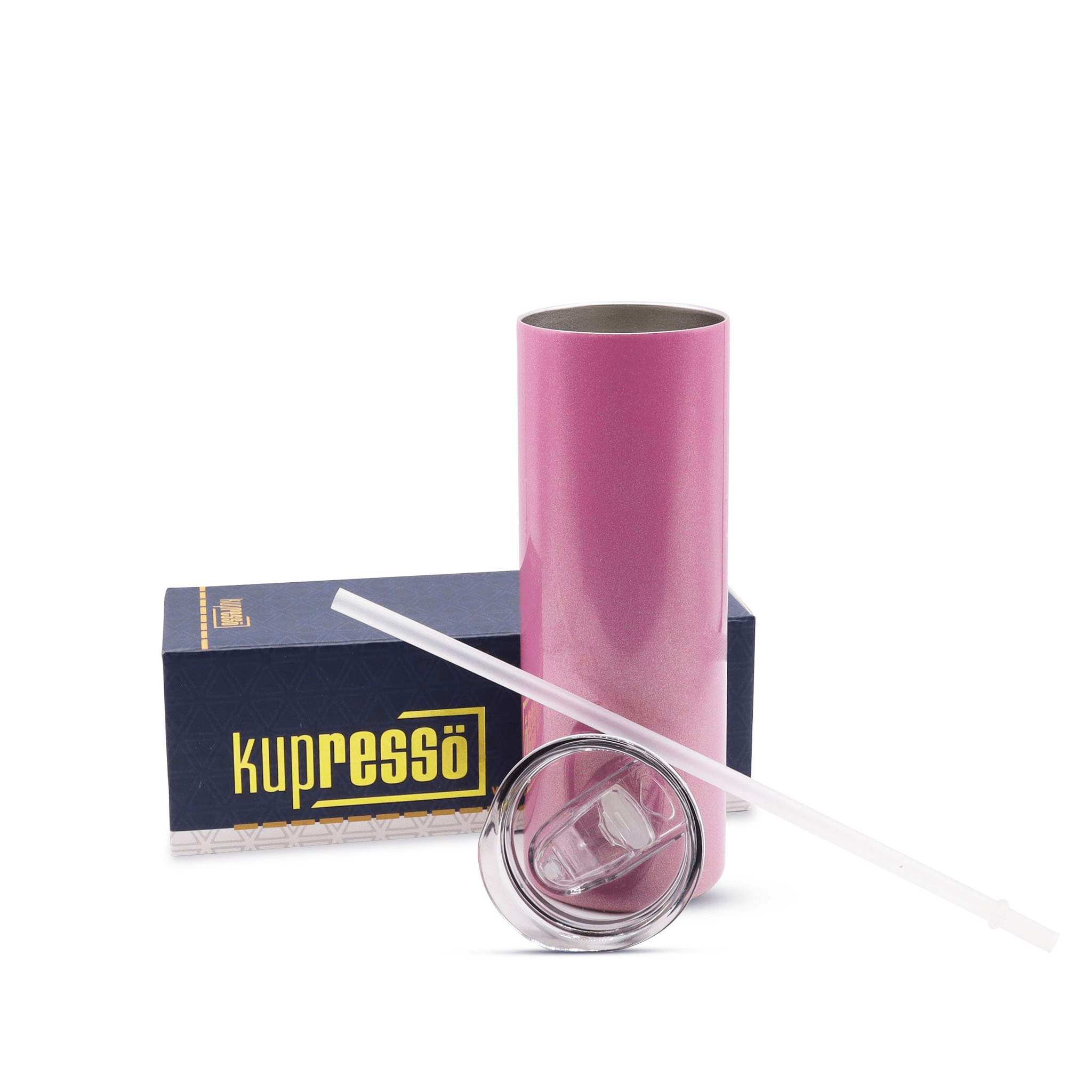 20oz Sublimation Holographic Tumbler Regular / Sublimation Tumbler Kupresso Holographic Pink Kupresso Box (Standard) Single