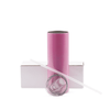 20oz Sublimation Holographic Tumbler Regular / Sublimation Tumbler Kupresso Holographic Pink White Gift Box Single