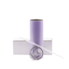 20oz Sublimation Holographic Tumbler Regular / Sublimation Tumbler Kupresso Holographic Purple White Gift Box Single