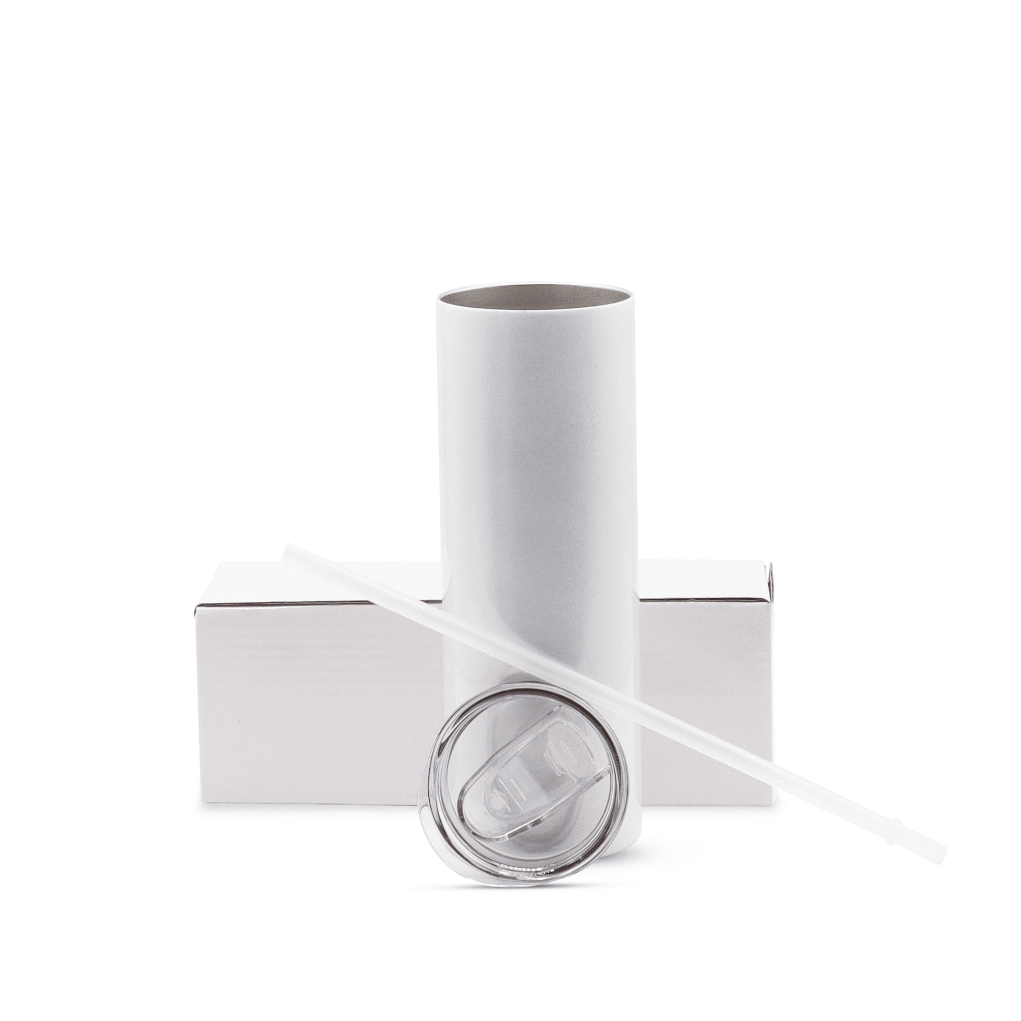 20oz Sublimation Holographic Tumbler Regular / Sublimation Tumbler Kupresso Holographic White White Gift Box Single