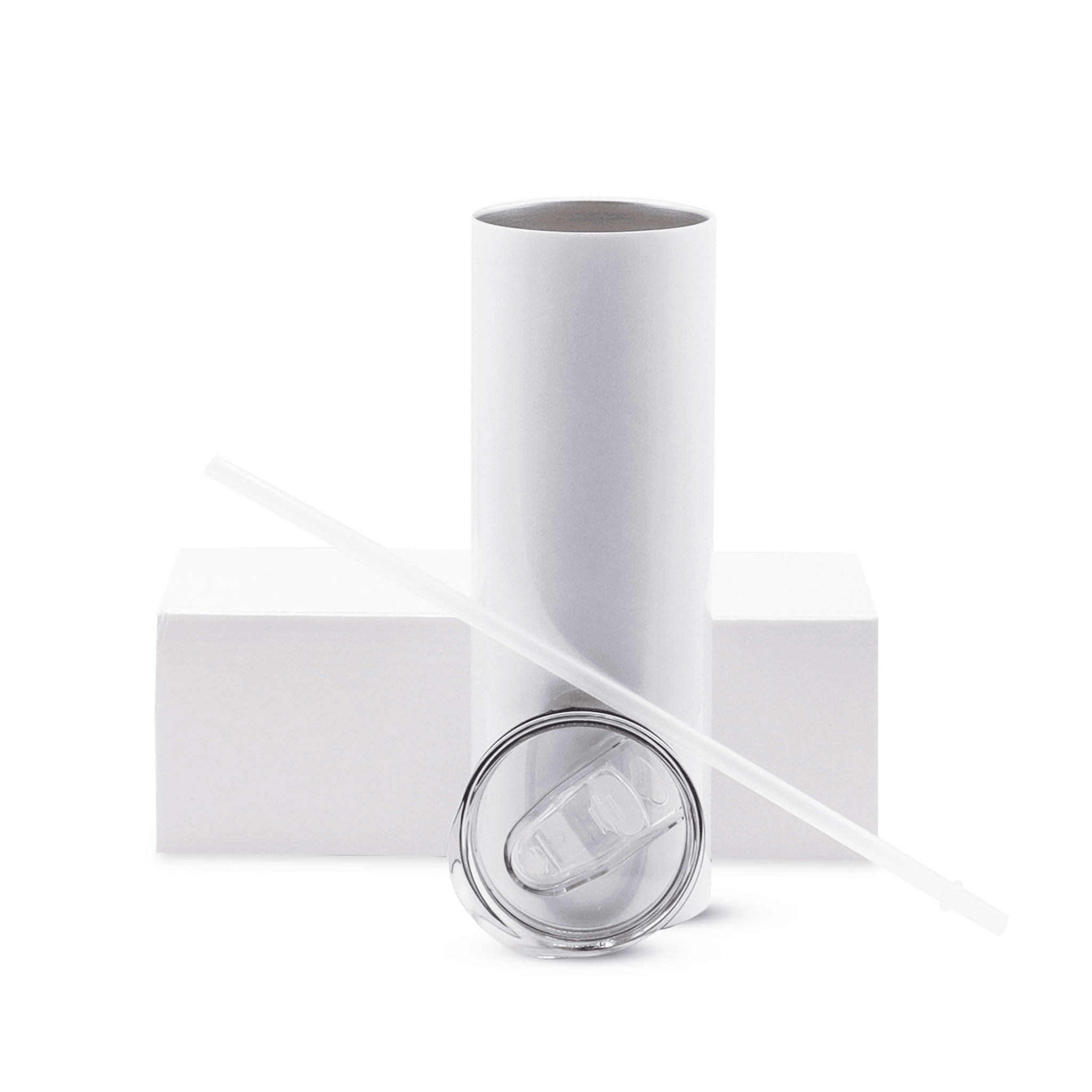 30oz Sublimation Holographic Tumbler Kupresso Holographic White White Gift Box Single