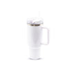 40oz Sublimation Tumbler with Handle Kupresso Single White Gift Box 