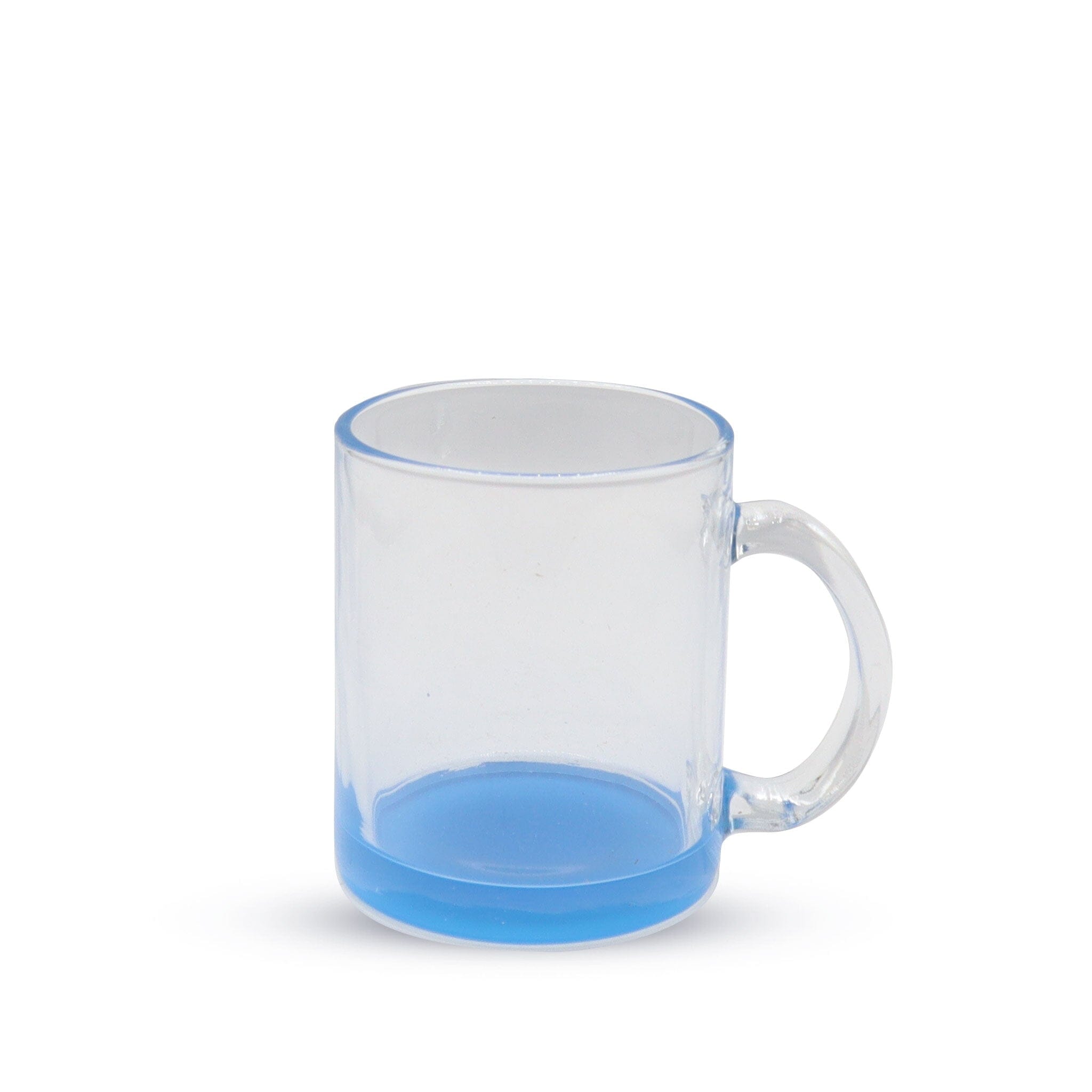 Clear glass mug for sublimation 11 oz