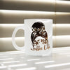 11oz SUBLIMATION GLASS CAMPER MUG (FROSTED) Sublimation Mug Kupresso 