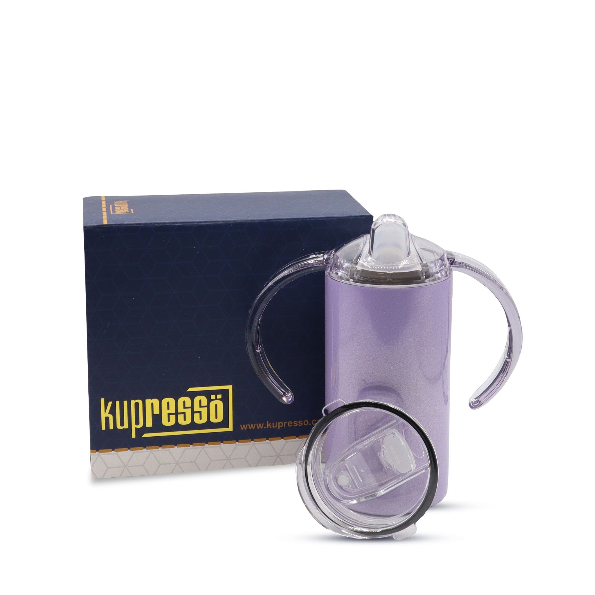 12oz Sublimation Holographic Sippy Cup Sublimation Kupresso Holographic Purple Single 