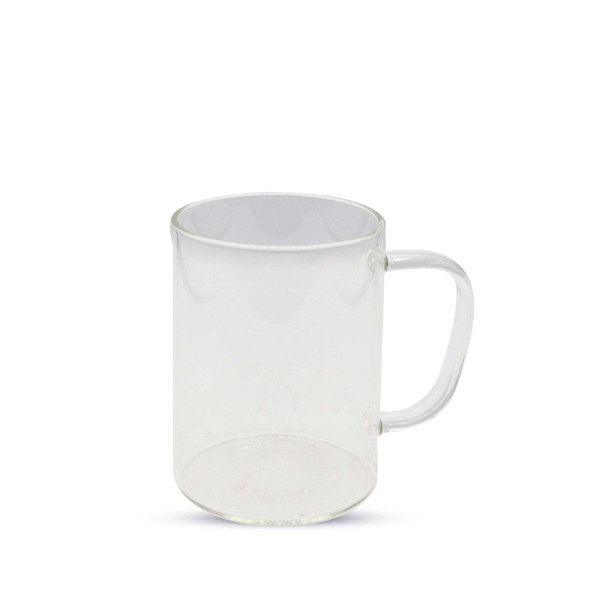 Sublimatable Clear Glass Mug with Handle