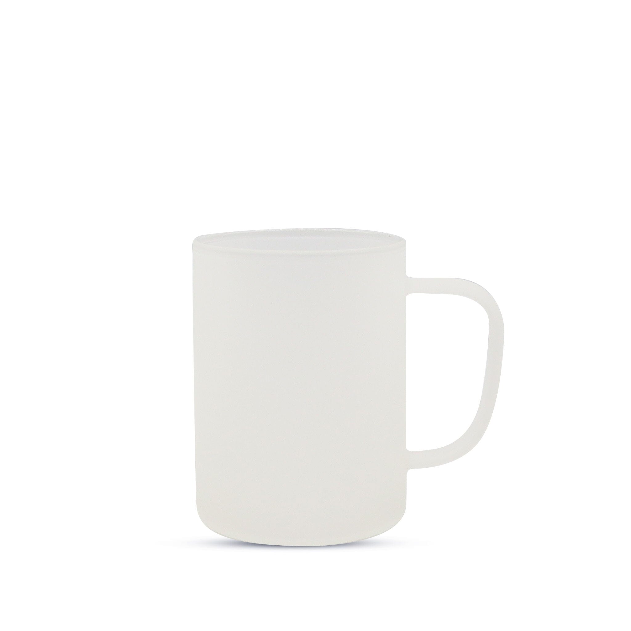 15oz Sublimation Glass Camper Mug (Frosted) Kupresso Frosted 