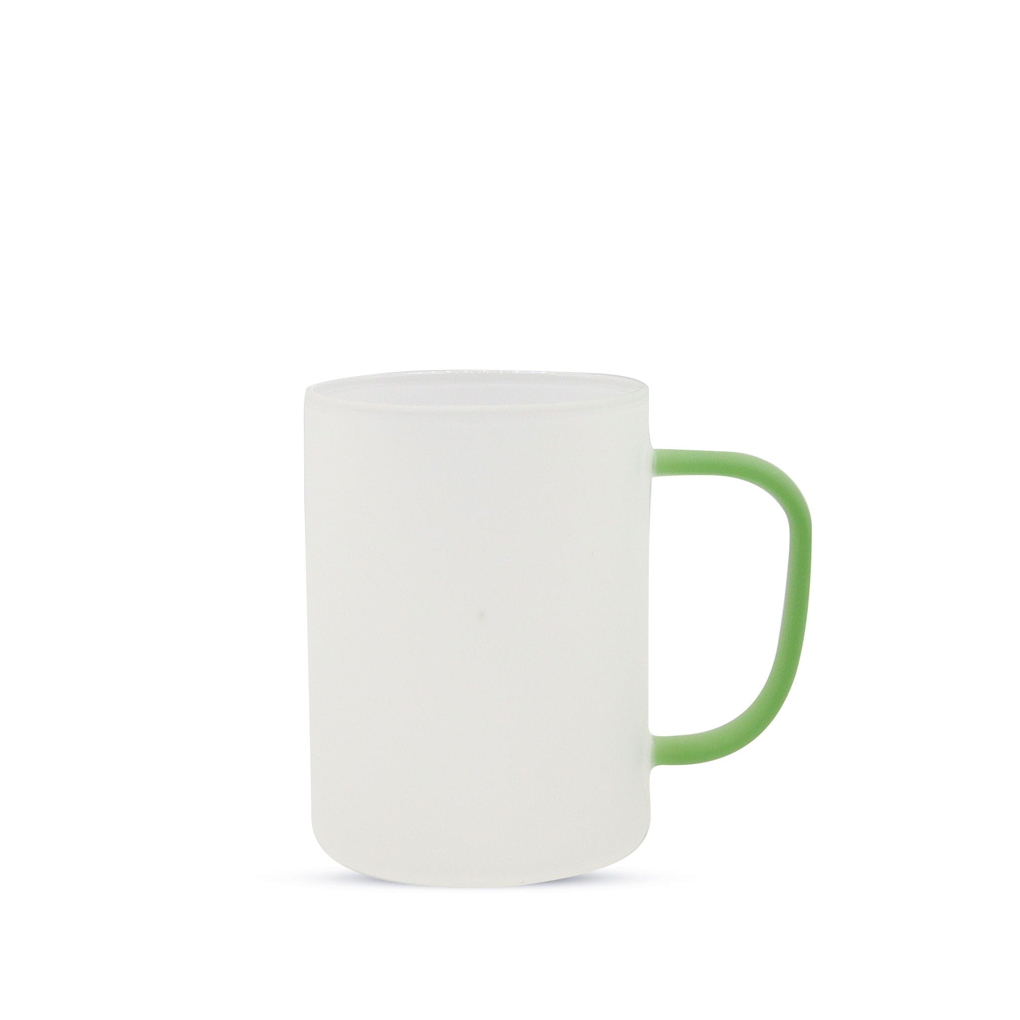 15oz Sublimation Glass Camper Mug (Frosted) Kupresso Green 