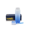 17oz Sublimation Glass Water Bottle Kupresso Blue Ombre Kupresso Box (Standard) Single