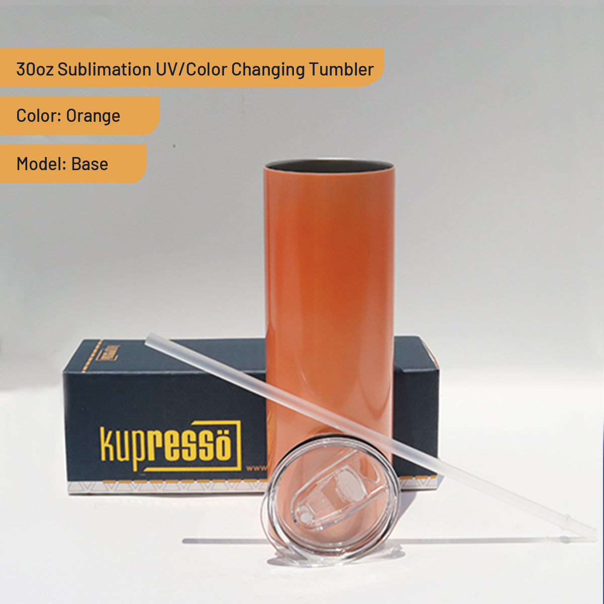 30oz Sublimation UV / Color Changing Tumbler Kupresso 