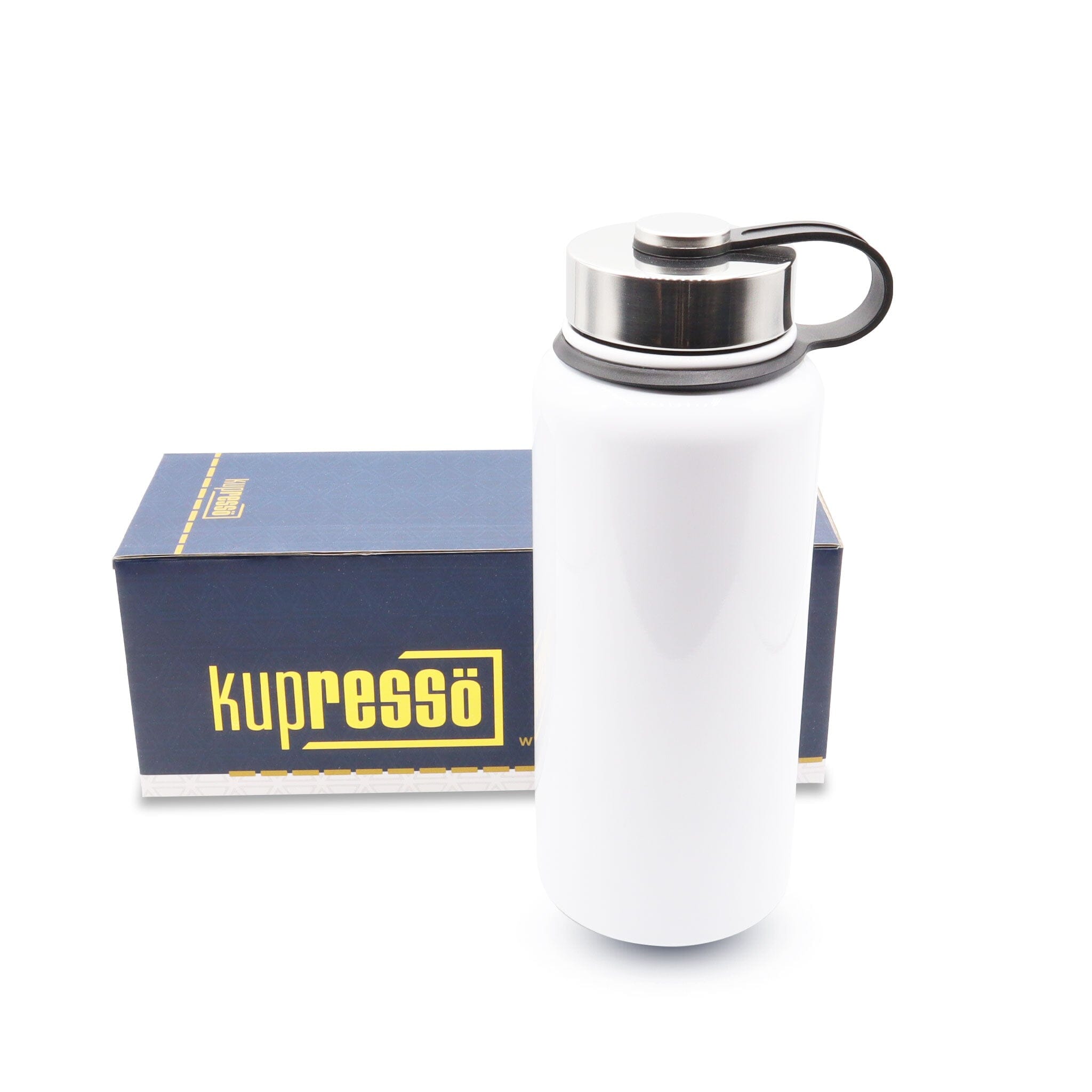 32oz Sublimation Water Bottle Kupresso Metal Lid Single 