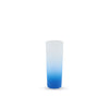 3oz Sublimation Shot Glass Kupresso Blue Ombre Single 