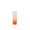 3oz Sublimation Shot Glass Kupresso Orange Ombre Single 