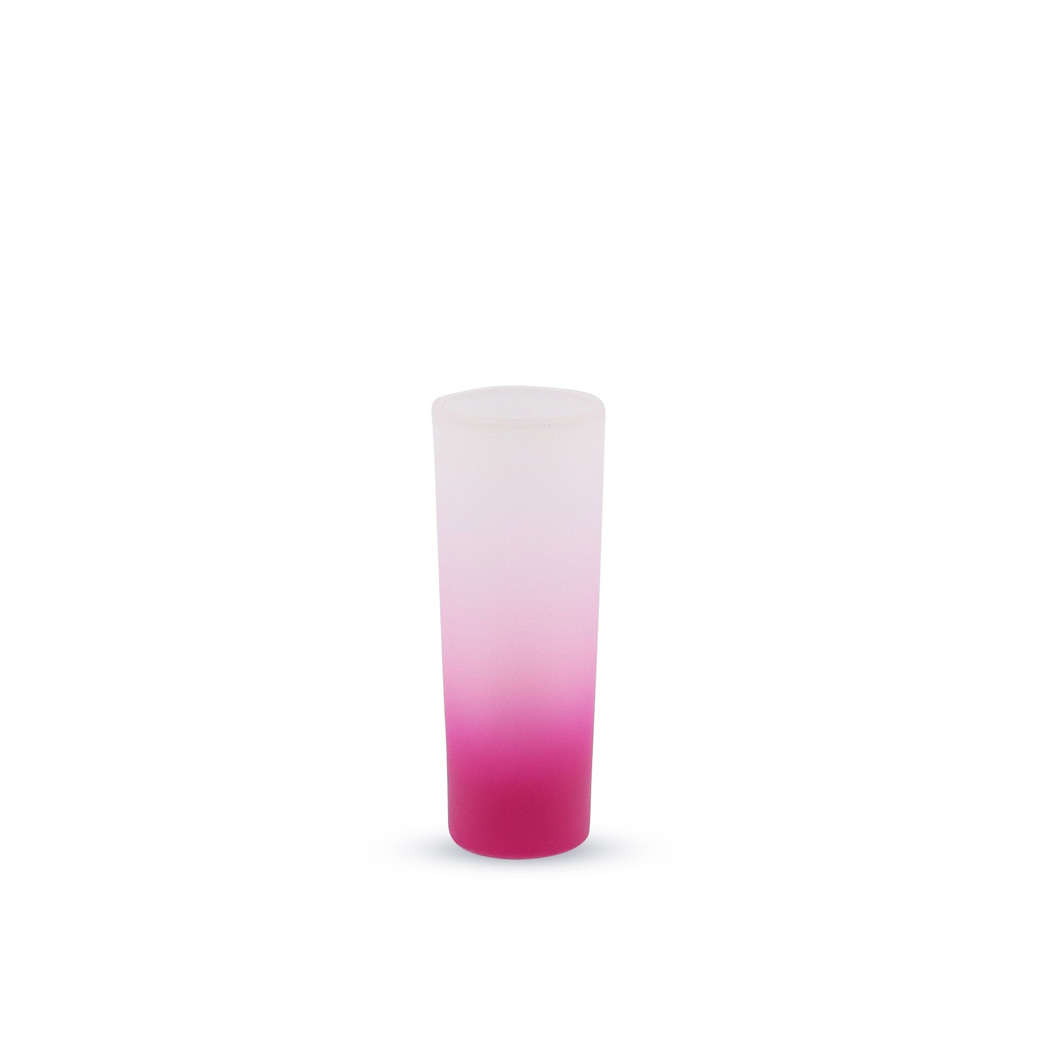 3oz Sublimation Shot Glass Kupresso Pink Ombre Single 