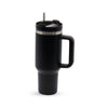 40oz Stainless Steel Tumbler with Handle. Stainless Steel Kupresso Black Kupresso Box (Standard) 